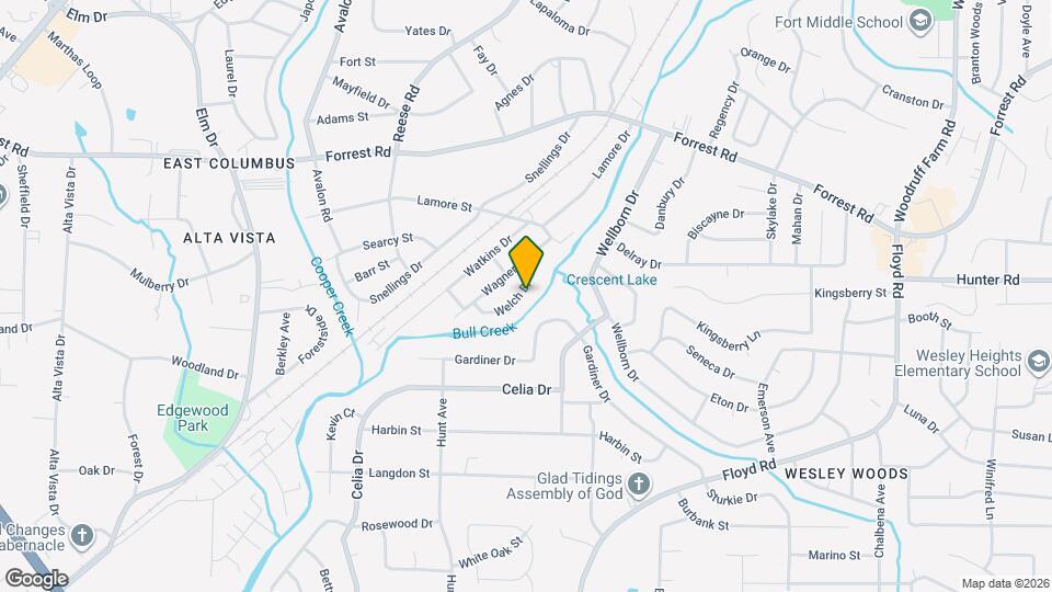 2216 Welch Dr Map and Location Details