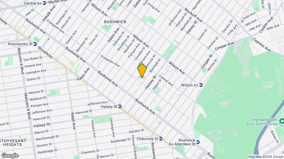 121 Weirfield St Map and Location Details