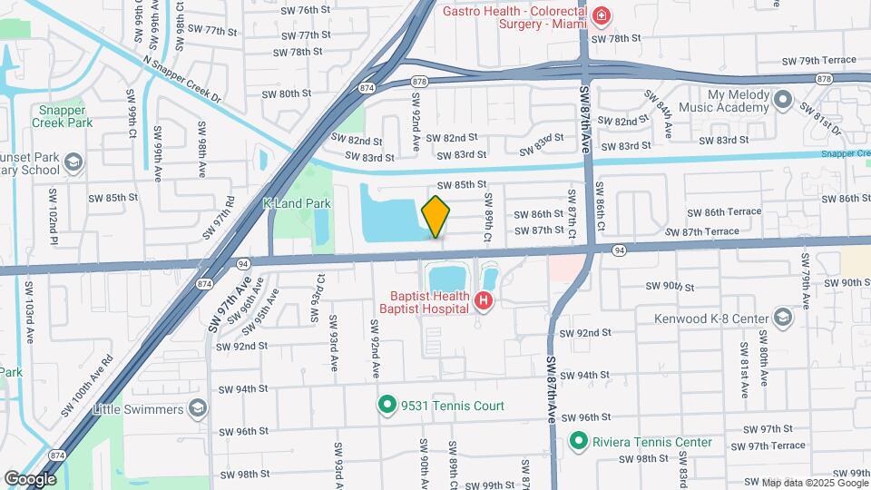 9101 SW 88th St Map and Location Details