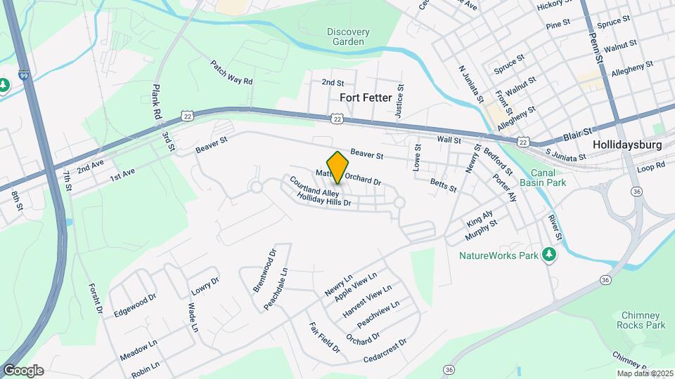 509 Baldwin Ln Map and Location Details