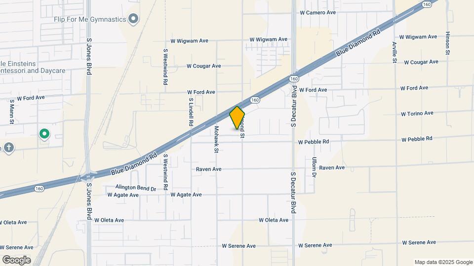 5226 Caprock Canyon Ave Map and Location Details