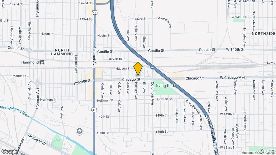 4631 Hickory Ave Map and Location Details