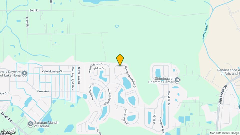 3188 Queen Alexandria Dr Mapa y Detalles de la Ubicación