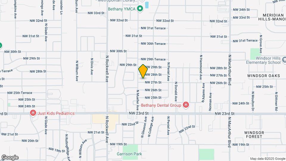 6715 NW 27th St Map and Location Details
