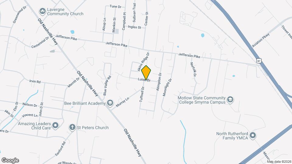 1711 Luton Dr Map and Location Details