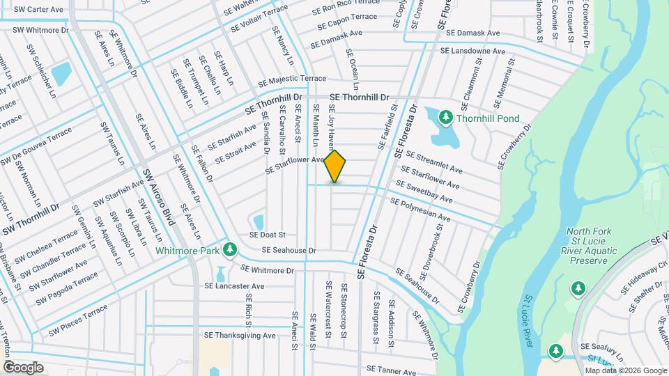 601 SE Polynesian Ave Map and Location Details