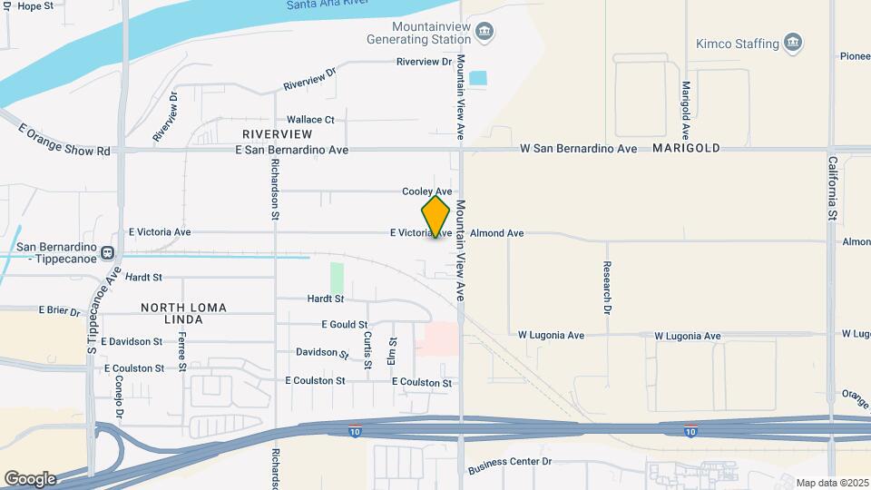 25645 E Victoria Ave Mapa y Detalles de la Ubicación