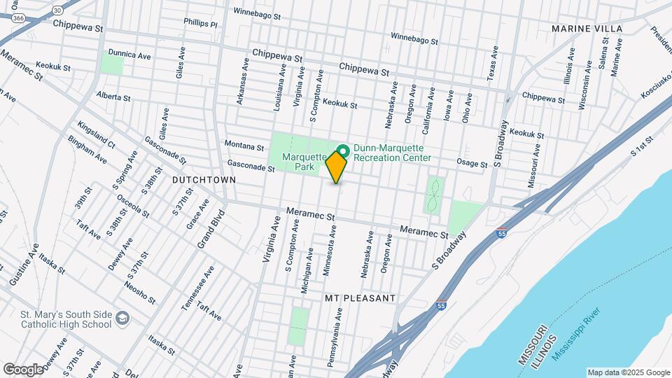 4111 Minnesota Ave Mapa y Detalles de la Ubicación