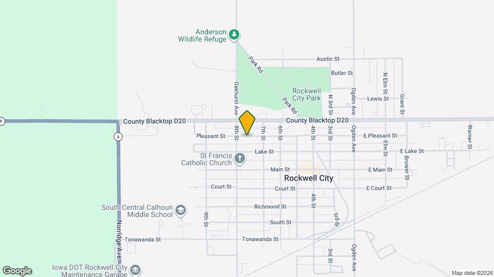 731 Pleasant St Map and Location Details