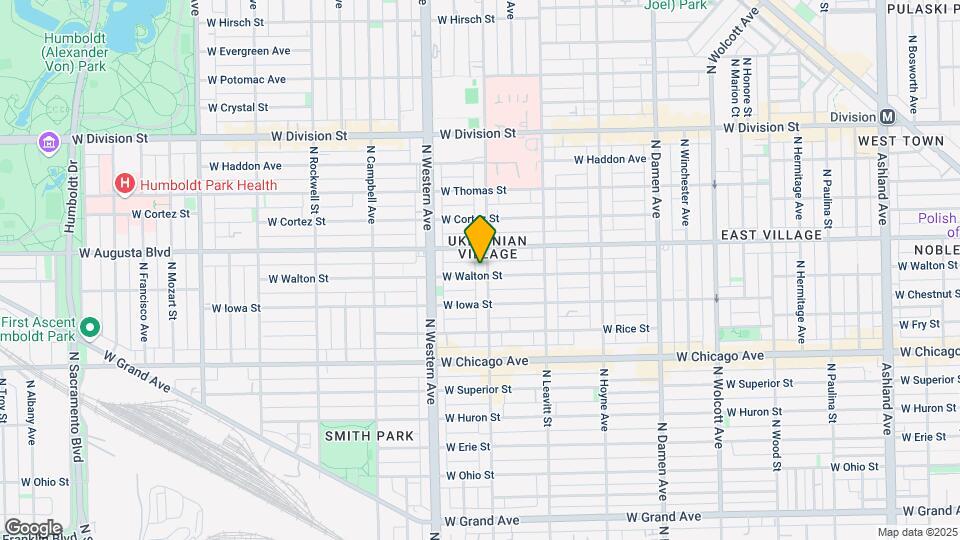 932 N Oakley Blvd Mapa y Detalles de la Ubicación