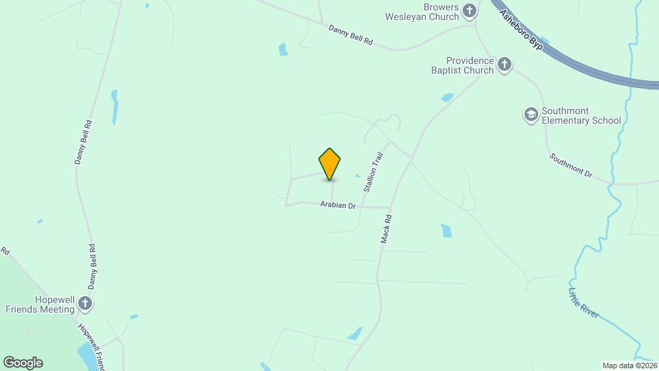 1229 Appaloosa Trail Map and Location Details