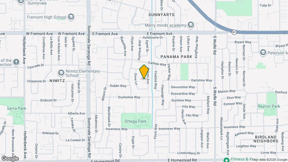 645 Derby Ct Map and Location Details