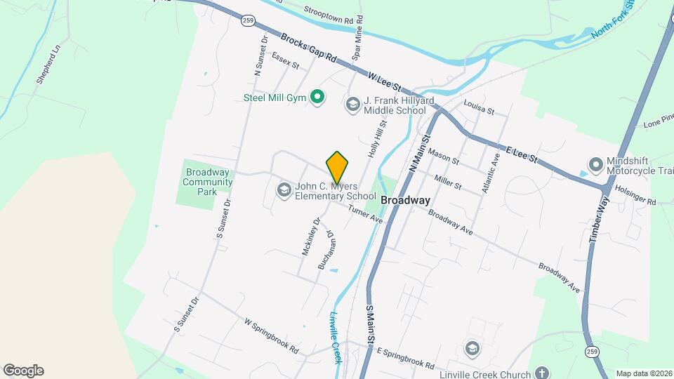 121 Morningside Dr Map and Location Details