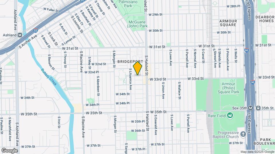 837 W 33rd St Map and Location Details