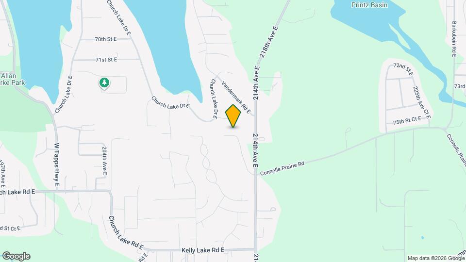 21208 Connells Prairie Rd Map and Location Details