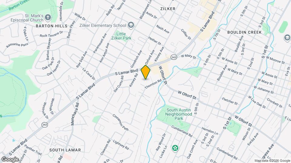 2203 Thornton Rd Map and Location Details