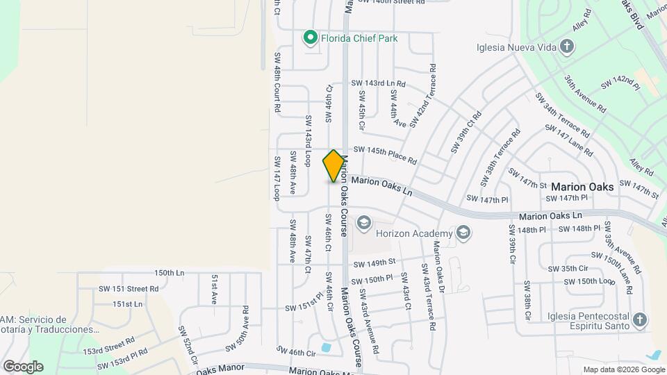 14709 SW 46th Ct Map and Location Details