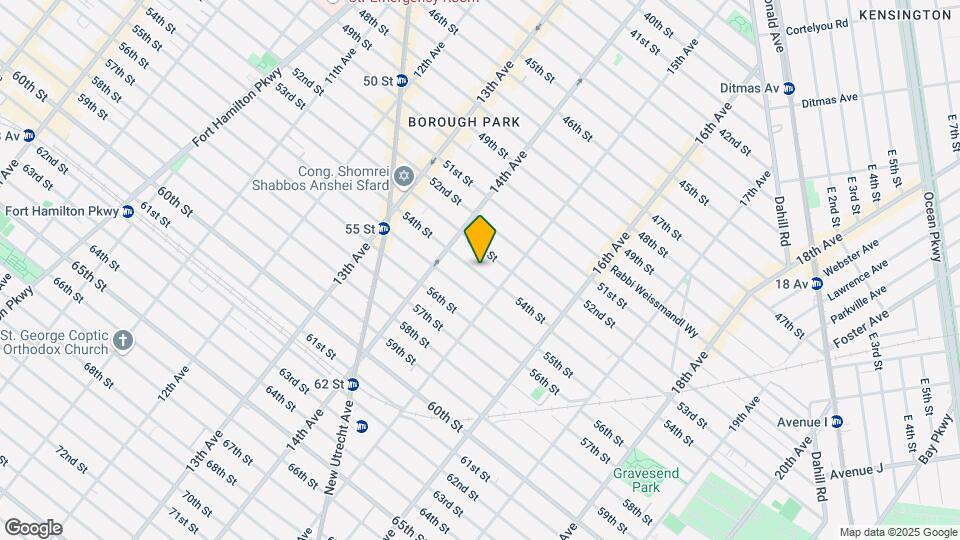1451 54th St Map and Location Details
