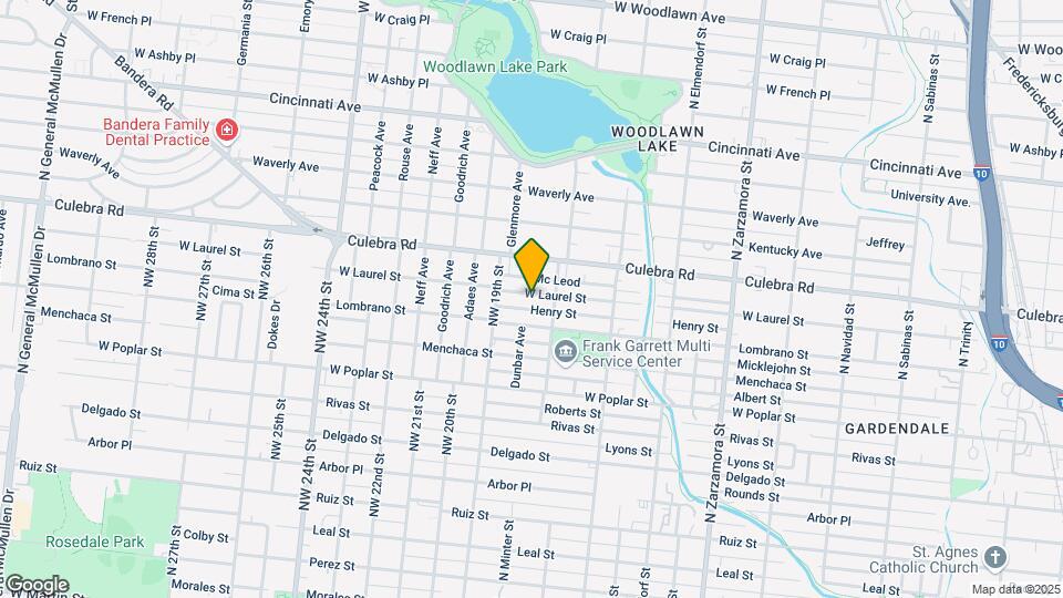 2214 W Laurel St Map and Location Details