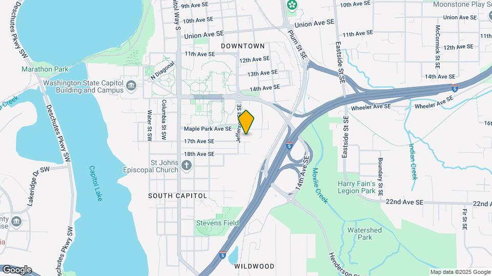520 17th Ave SE, Unit Furnished Apartment Map and Location Details