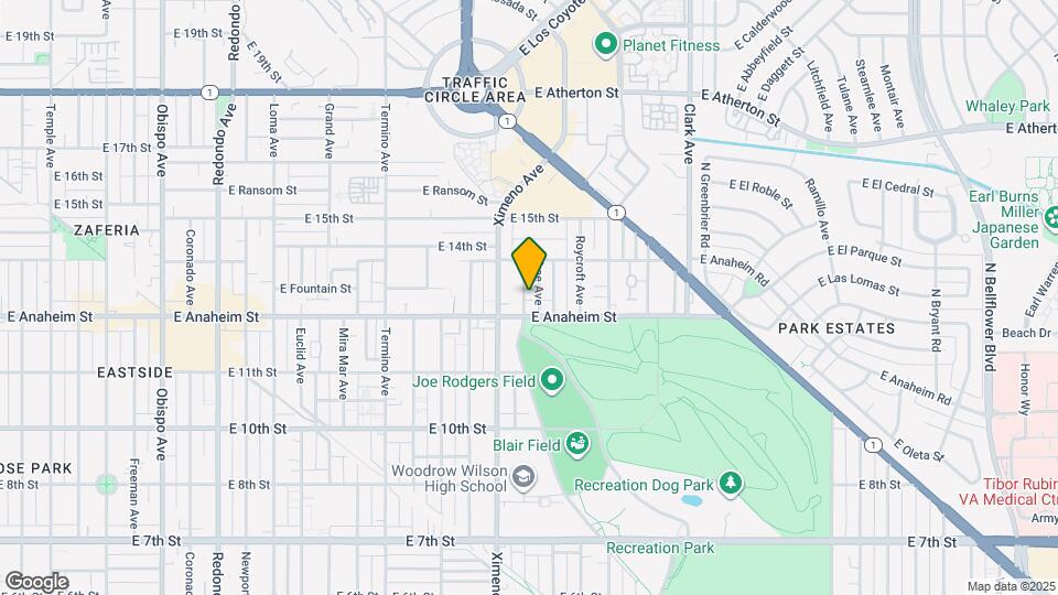 1324 Prospect Ave Map and Location Details