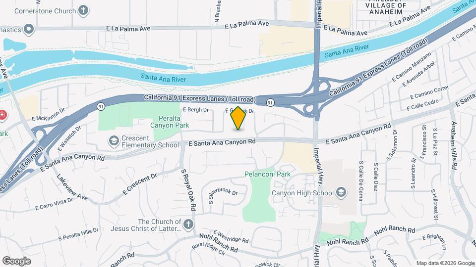 116 N Laurie Ann Ln Map and Location Details