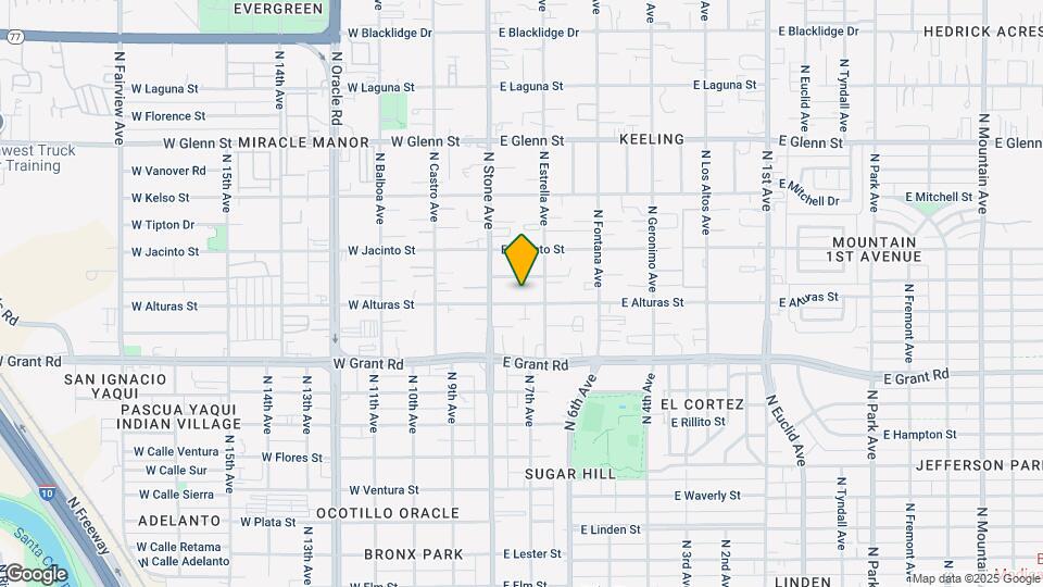 103 E Alturas St Map and Location Details