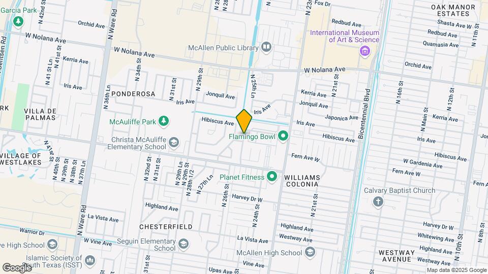 3212 N 25th St Map and Location Details