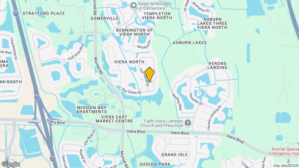1882 Sun Gazer Dr Mapa y Detalles de la Ubicación