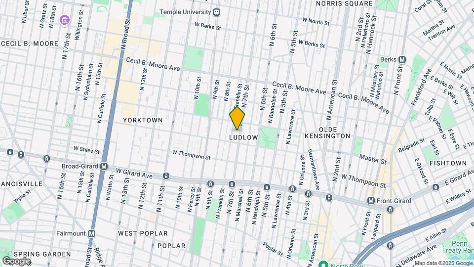 1422 N 7th St, Unit 3 Mapa y Detalles de la Ubicación
