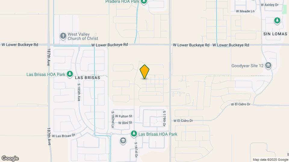 3354 S 180th Ln Map and Location Details