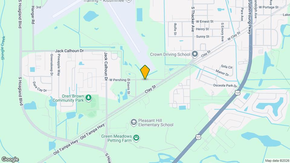 2746 Pershing St Map and Location Details