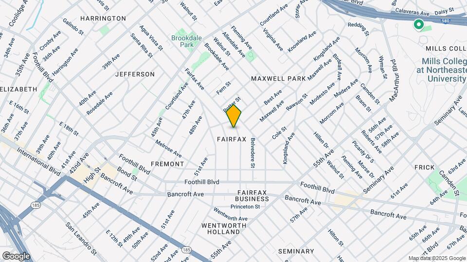 5025 Fairfax Ave Mapa y Detalles de la Ubicación