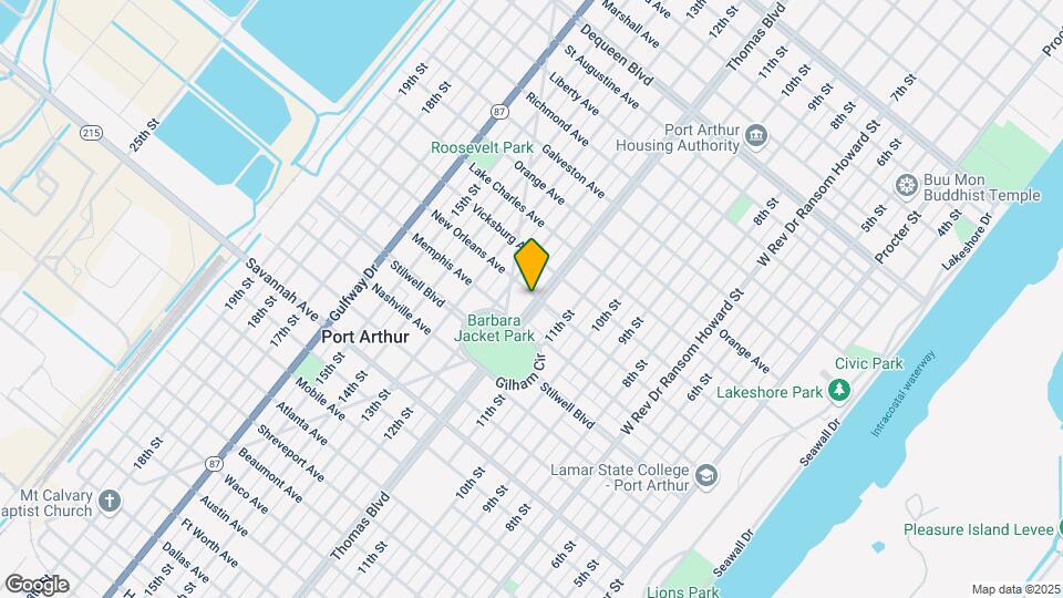 1217 New Orleans Ave Map and Location Details