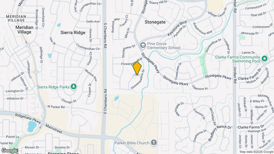10586 Cottoneaster Way Map and Location Details