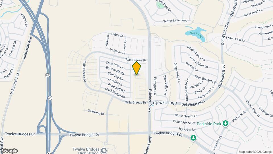 1205 Victorian St Mapa y Detalles de la Ubicación