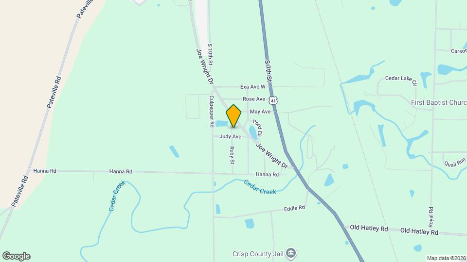 112 Judy Ave Map and Location Details