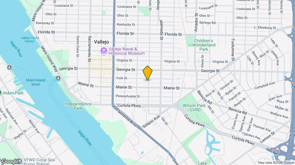 417 El Dorado St Map and Location Details