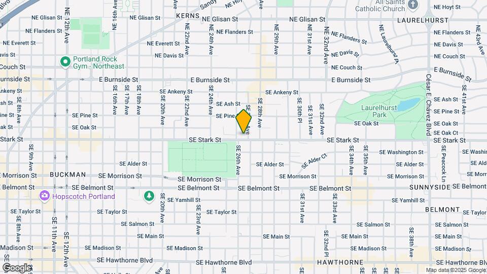 2625 SE Stark St Mapa y Detalles de la Ubicación
