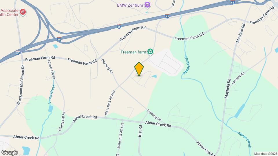 1317 Algeddis Dr Map and Location Details