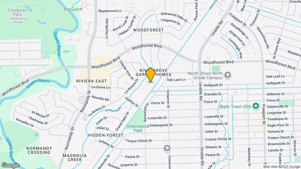 543 Rivergrove Dr Map and Location Details