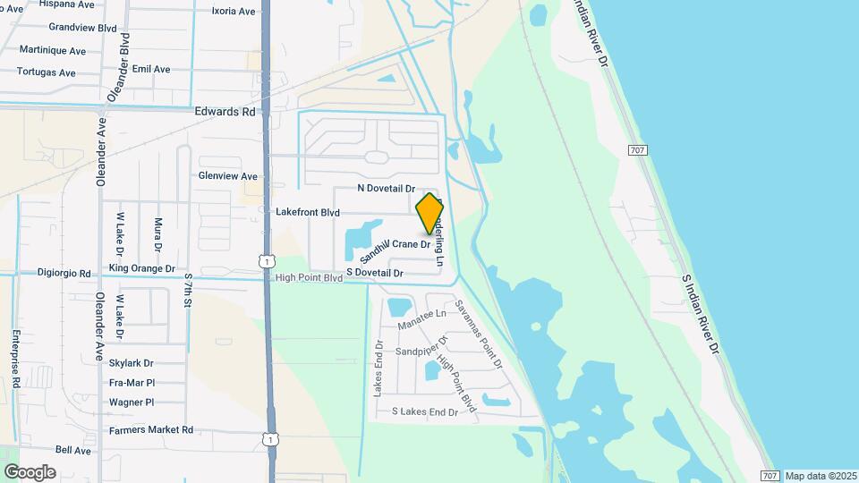 1880 Sandhill Crane Dr Map and Location Details