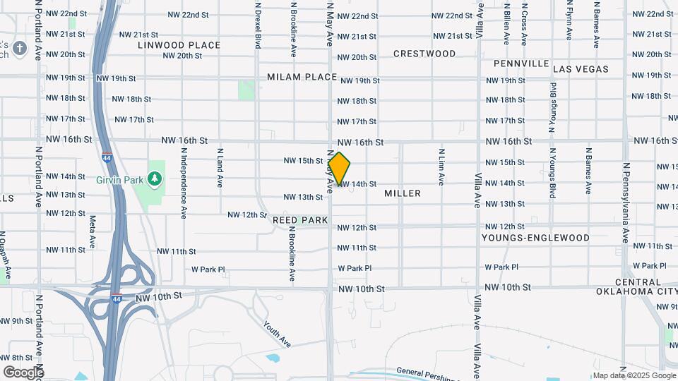 2836 NW 14th St Map and Location Details