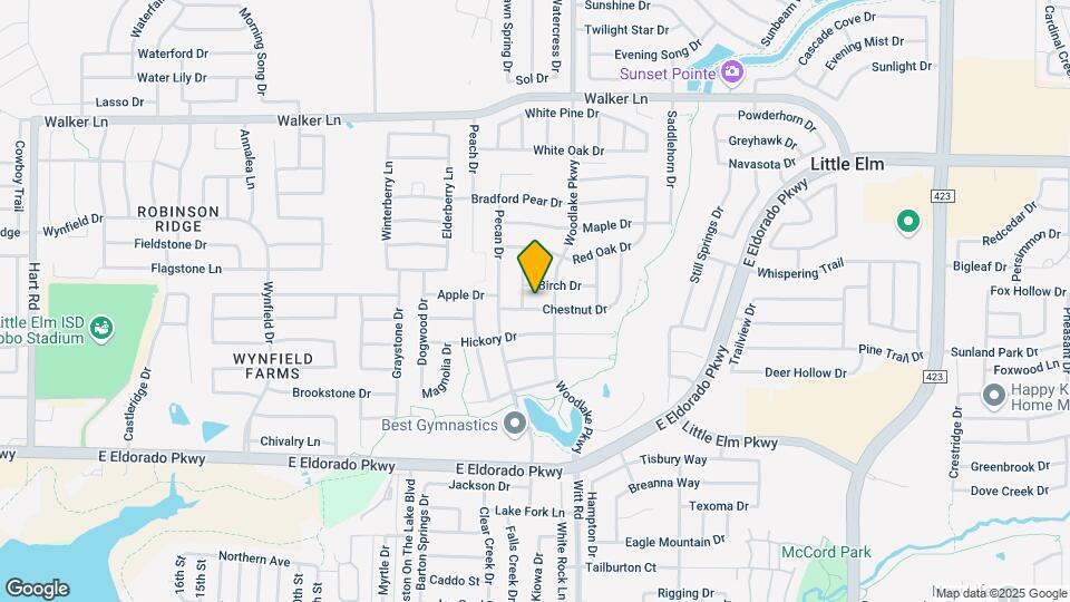 2221 Chestnut Dr Map and Location Details