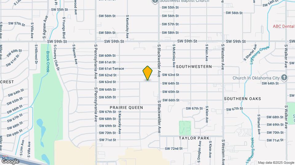 1332 SW 63rd St Map and Location Details