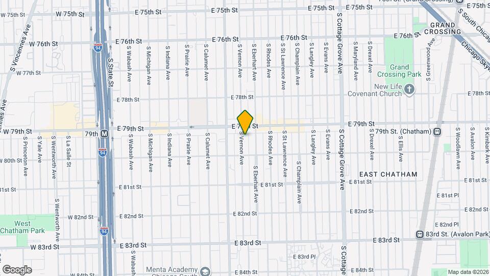 7925 S Vernon Ave, Unit 3 Mapa y Detalles de la Ubicación
