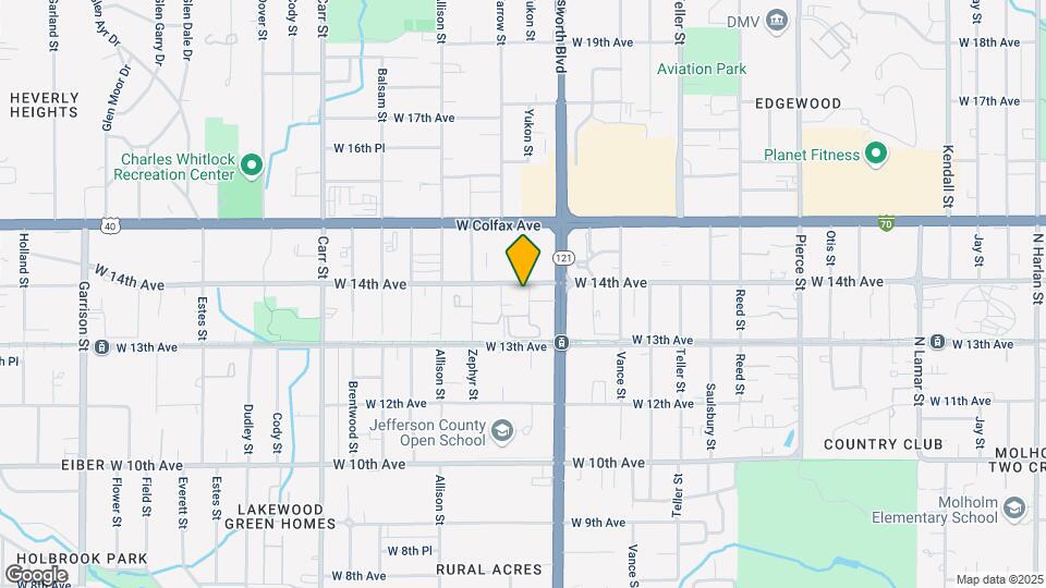 1385 Yukon St Map and Location Details