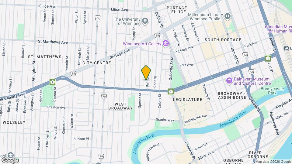 Saxon Apartments Map and Location Details