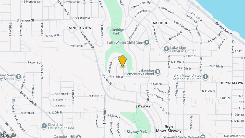 11443 71st Pl S Map and Location Details