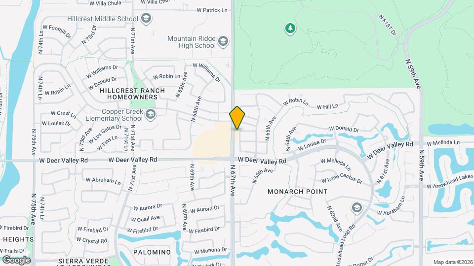 22016 N 66th Ln Map and Location Details